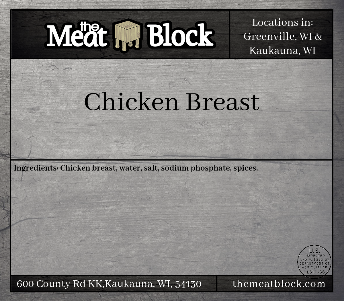 Chicken Breasts- Plain