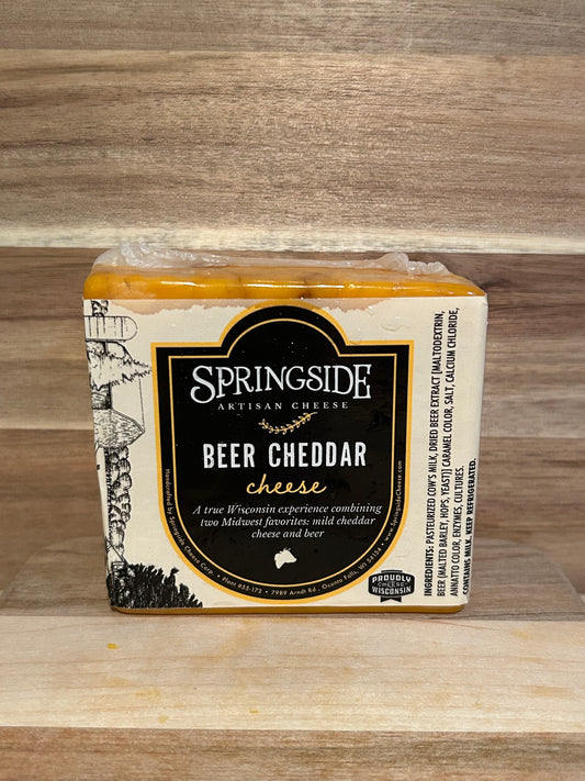 Springside - Beer Cheddar Cheese
