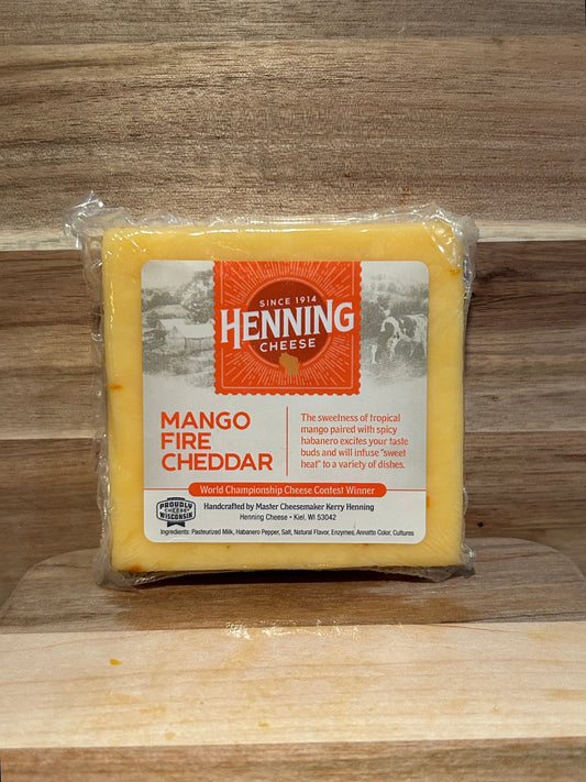 Henning - Mango Fire Cheddar Cheese