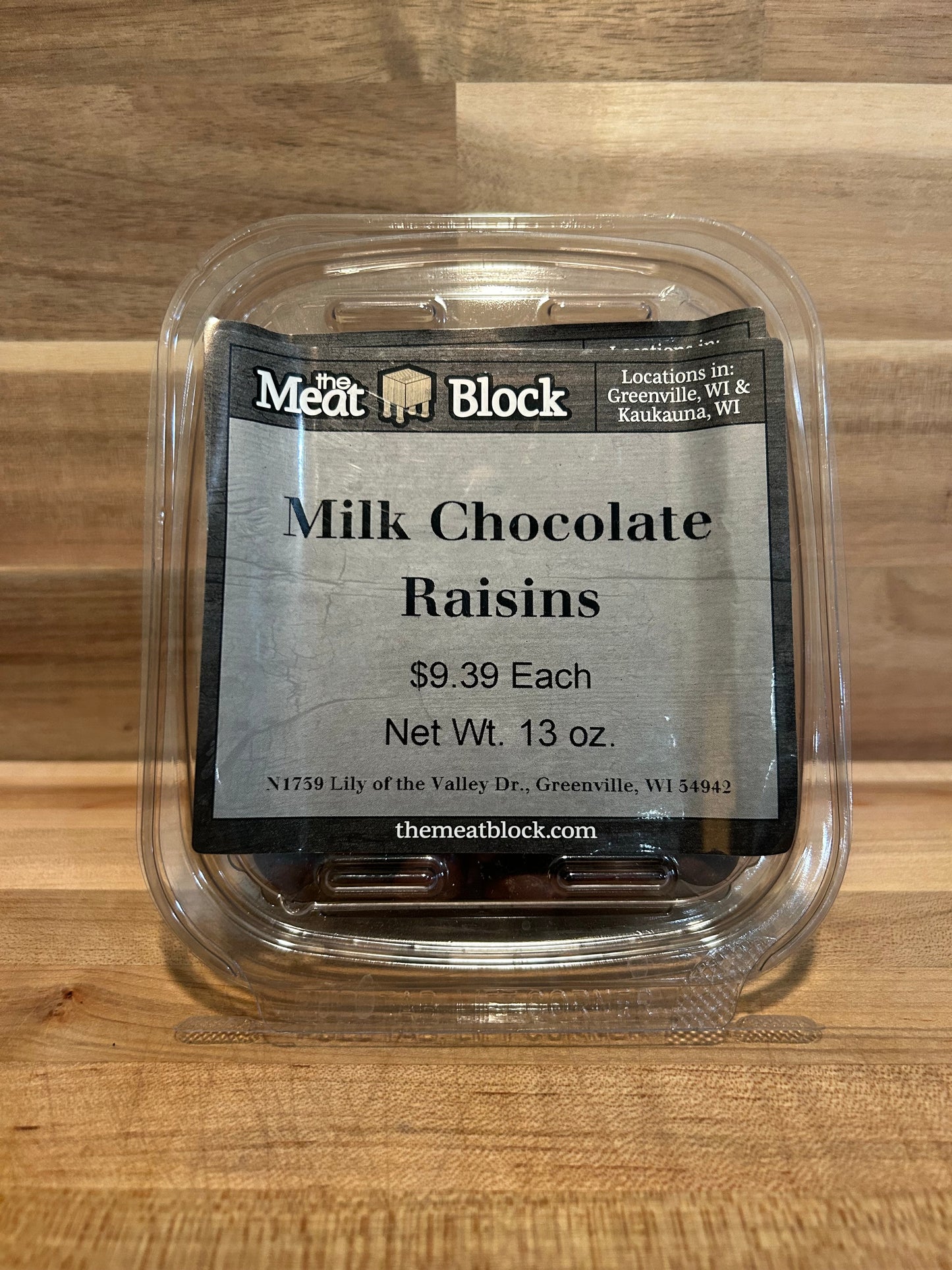 Milk Chocolate Raisins
