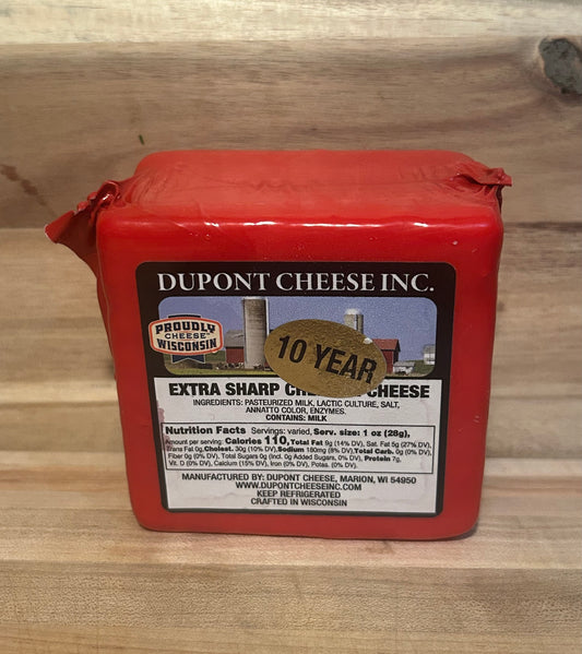 Dupont - 10 Year Extra Sharp Cheddar Cheese